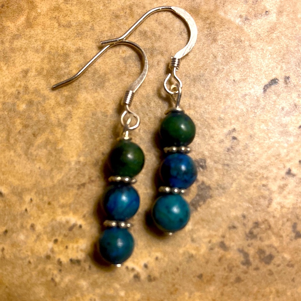 4/$20 Triple Turquoise Earrings